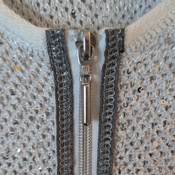 Laura Ashley Sequin Sweater - Picture 5 of 9